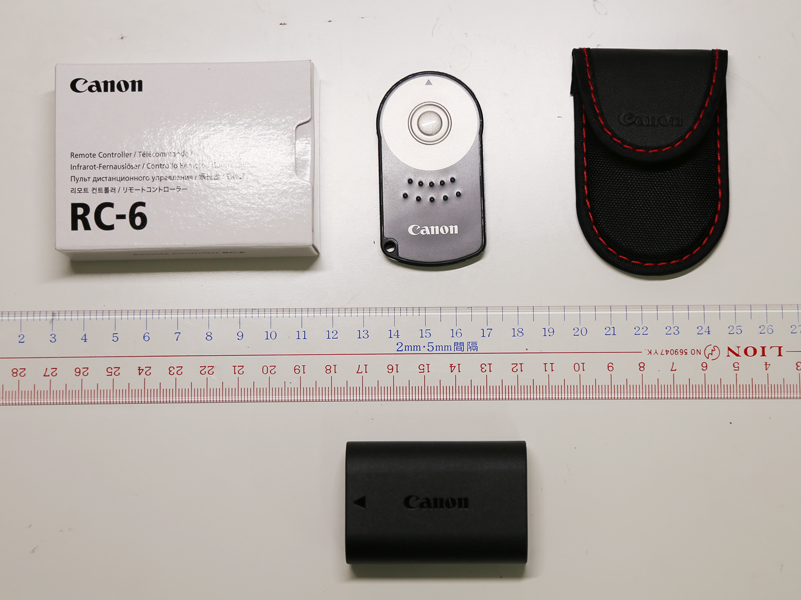 キヤノン、カメラ用リモコンRC-6のご紹介