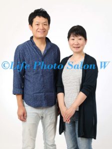 結婚記念の家族写真2
